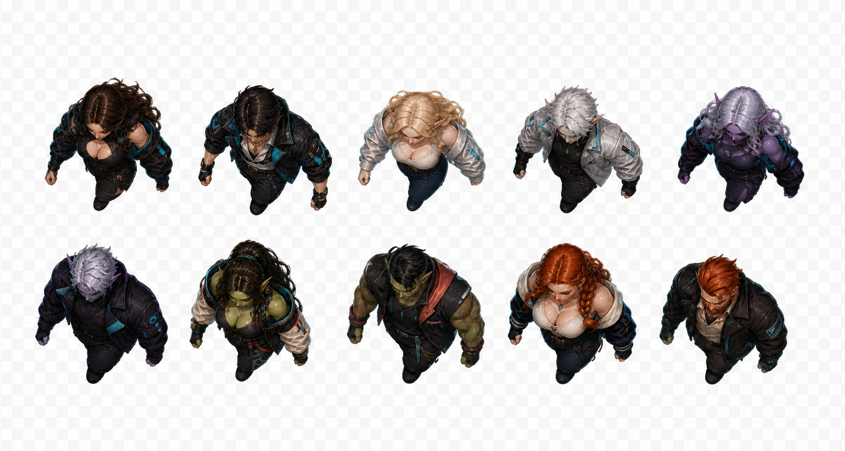 Top-down roster concept